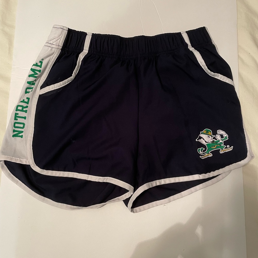 Norte Dame athletic shorts